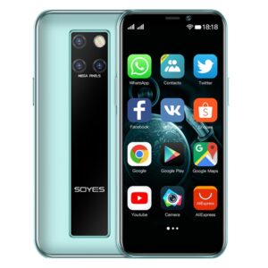 Face Identification, 3.46 inch Android 9.0 MTK6739CW Quad Core up to 1.28GHz, Dual SIM, Bluetooth, WiFi, GPS, Network: 4G, 3GB+64GB, S10H 3GB+64GB