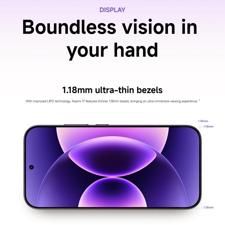 Xiaomi 17 Global, 12GB+256GB, Ultrasonic Fingerprint, 6.3 inch Xiaomi HyperOS 3 Snapdragon 8 Elite Gen 5 Octa Core, NFC, Network: 5G, 12GB+256GB - Image 17
