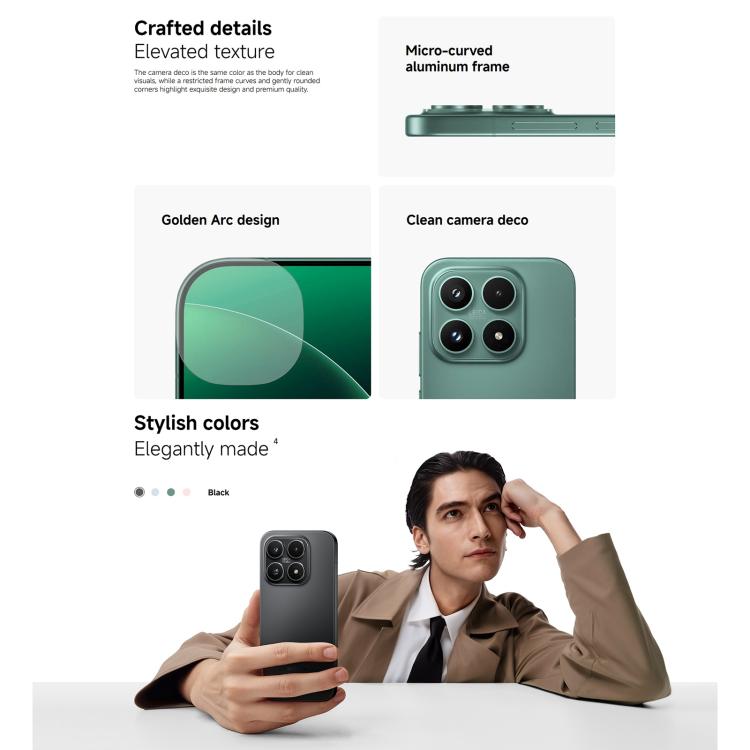 Xiaomi 17 Global, 12GB+256GB, Ultrasonic Fingerprint, 6.3 inch Xiaomi HyperOS 3 Snapdragon 8 Elite Gen 5 Octa Core, NFC, Network: 5G, 12GB+256GB - Image 7