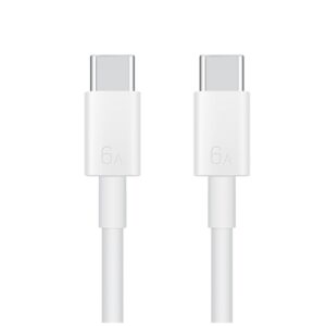 Original Huawei CC800 6A Type-C / USB-C to Type-C / USB-C Charging Data Cable, Length: 1.8m