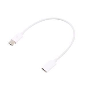 USB-C / Type-C Male to Type-C Female Extended Cable, Length: 20cm, 20cm