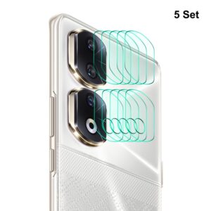 5Sets ENKAY Hat-Prince 9H Rear Camera Lens Tempered Glass Film, For Honor 90 Pro, For Honor 90