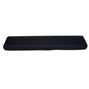 Water-Repellent Opening Electronic Keyboard Cover Oxford Cloth Dust Cover Drawstring Keyboard Instrument Cover, 61 Keys Black 98x42x21cm, 88 Key Black 124x49x36cm