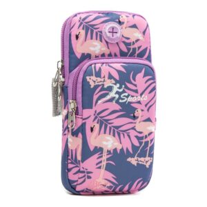 2 PCS B082 Sports Outdoor Arm Bag Mobile Phone Arm Band Running Fitness Mobile Phone Bag, Specification:, Large (Light Purple), Small (Lilac), Large (Lilac), Small (Rose Red), Large (Rose Red), Large (Light Pink), Large (Light Yellow), Large (Cyan)...