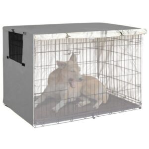 Oxford Cloth Pet Cage Cover Outdoor Furniture Dustproof Rainproof Sunscreen Cover, 63.5x48x50cm, 79x50.8x53cm, 94x61x63.5cm, 109x74x76cm, 124.5x79x84cm