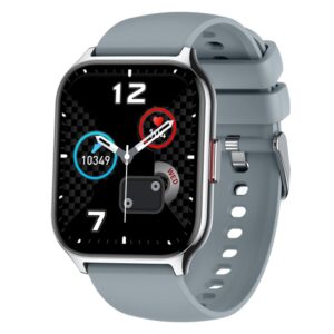 Blood Oxygen / Sleep / Heart Rate Health Monitoring Smart Watch Square Sports Watch, Silver Gray, Black, Pink