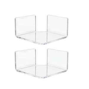 Wall-mounted Corner Shelf Triangular Floating Shelf For Security Cameras
